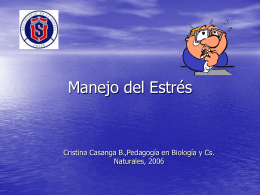 Manejo del Estrés - .:: GEOCITIES.ws