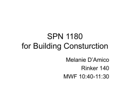 SPN 1131 Section 5112