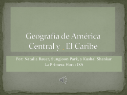 Geografía de América Central y El Caribe