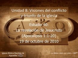 Apocalipis - Iglesia Biblica Bautista de