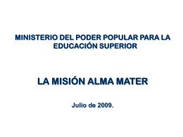 Diapositiva 1 - Unidad de Servidores / DTI-UCAB