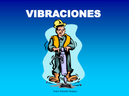 VIBRACIONES - Higiene Ocupacional