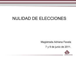 Diapositiva 1 - Tribunal Estatal Electoral