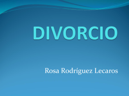 DIVORCIO - ::.. CAL ACADEMICA