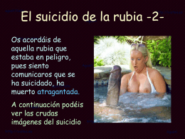 AG2- El suicidio de la rubia -2-