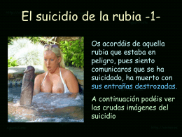 AG1- El suicidio de la rubia -1-