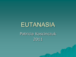 EUTANASIA - Facultad de Ciencias Veterinarias