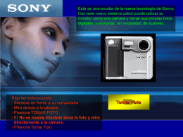 sony webcam