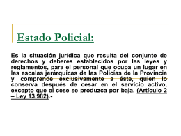 Estado Policial: