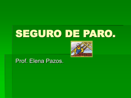 SEGURO DE PARO. - Portada Principal Uruguay Educa