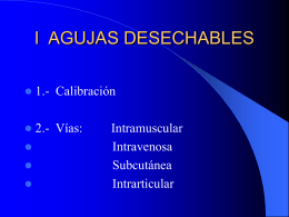 I AGUJAS DESECHABLES - Angelfire: Welcome to Angelfire