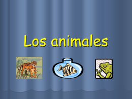 Los animales - Universidad de Castilla