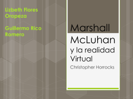 Marshall McLuhan y la realidad Virtual