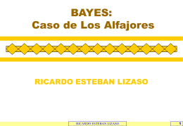 BAYES 'CASO DE LOS ALFAJORES'