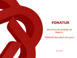 Diapositiva 1 - Fonatur Operadora Portuaria S.A. de C.V