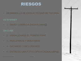 RIESGOS - EDUCARM