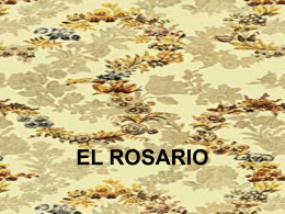 EL ROSARIO - Mariologia Maria Virgen Guadalupe Pastoral