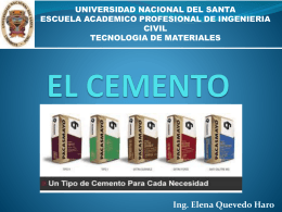 EL CEMENTO - Biblioteca Central de la Universidad …