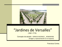 Jardines de Versalles”