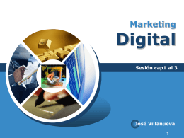 Marketing Digital - comercio electronico / FrontPage