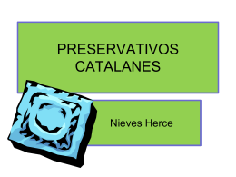 PRESERVATIVOS CATALANES
