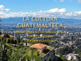 Las diferentes culturas Guatemala