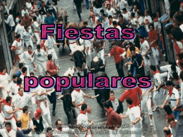 FIESTAS POPULARES
