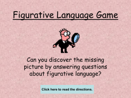 Figurative Language Picture Game