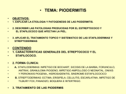 PIODERMITIS - clasesmedicina