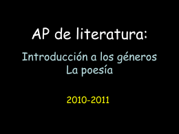 AP de literatura