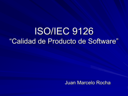 ISO/IEC 9126”