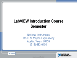 Lession 1-4 LABVIEW course tutorial