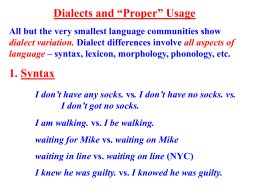 dialect. ppt - Homepages