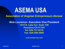 Angola Business Opportunities