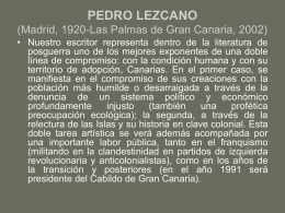 PEDRO LEZCANO (Madrid, 1920