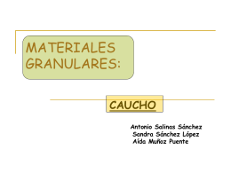 MATERIALES GRANULARES: - Universidad de Alicante