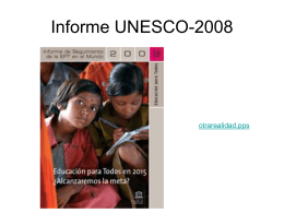 La educacion y el desarrollo sostenible UNESCO