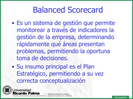 Balanced Scorecard - Blog de Gino Bibolotti | Just another