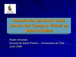 Desarrollo del Nodo Chile dentro del Campus Virtual en