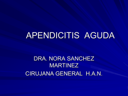 APENDICITIS AGUDA - clasesmedicina | Just another