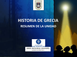 HISTORIA DE GRECIA - arielretamalchandia