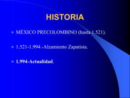 HISTORIA - Plataforma Solidaridad con Chiapas y Guatemala