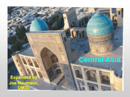 Chapter 10 - Central Asia - University of Missouri