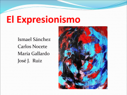 El Expresionismo