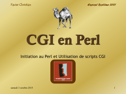 CGI en Perl