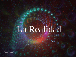 La Realidad - Mariamojarro's Blog | Just another …