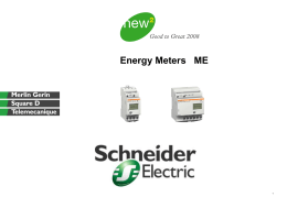 Diapositive 1 - Schneider Electric