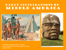Early Civilizations of Mesoamerica