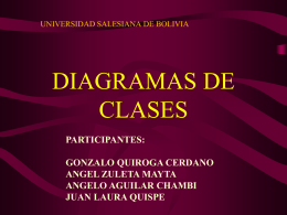 DIAGRAMAS DE CLASES