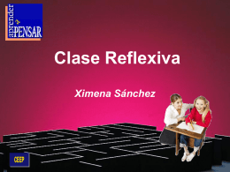 Clase Reflexiva - Liceo Pablo Neruda